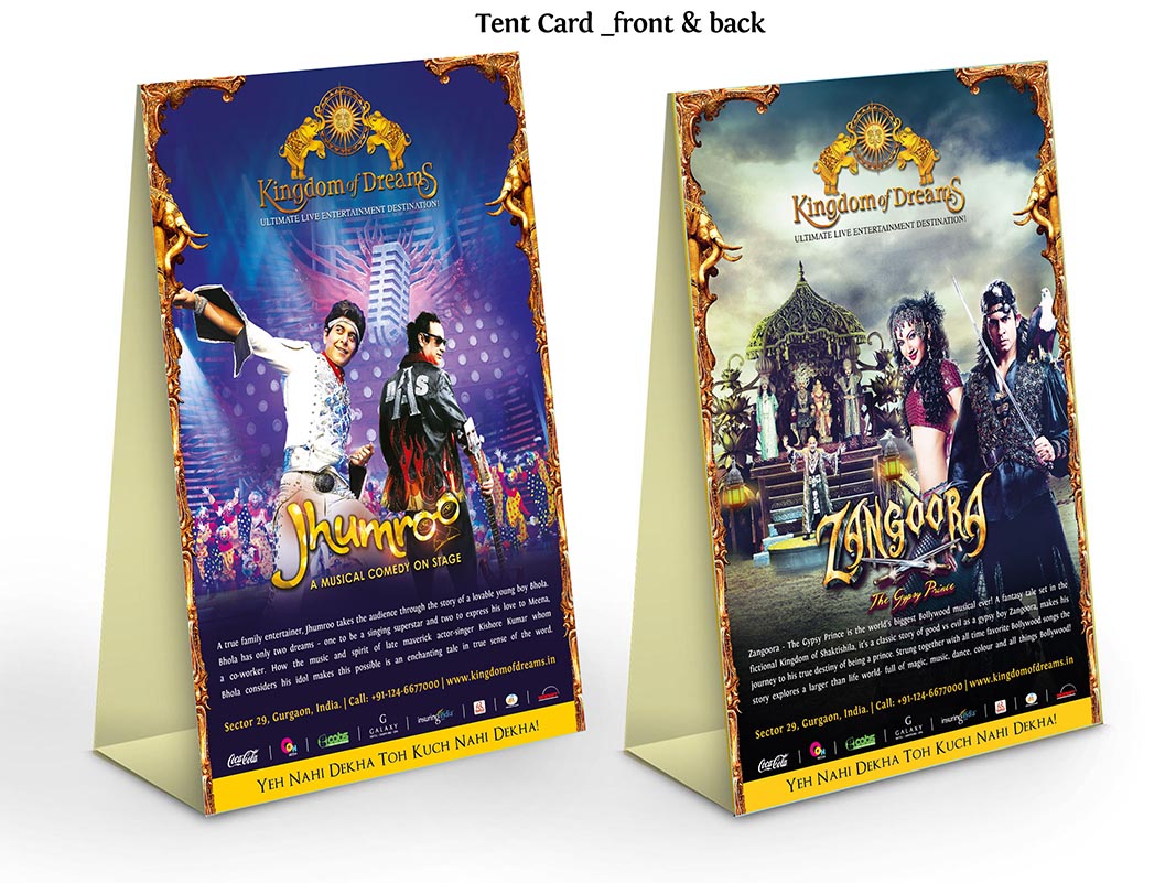 Tent card